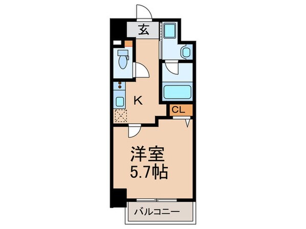 グレイスレジデンス大阪WESTの物件間取画像